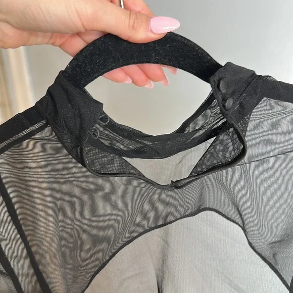 House of CB cecilia mini mesh cut out black dress - Picture 8 of 10